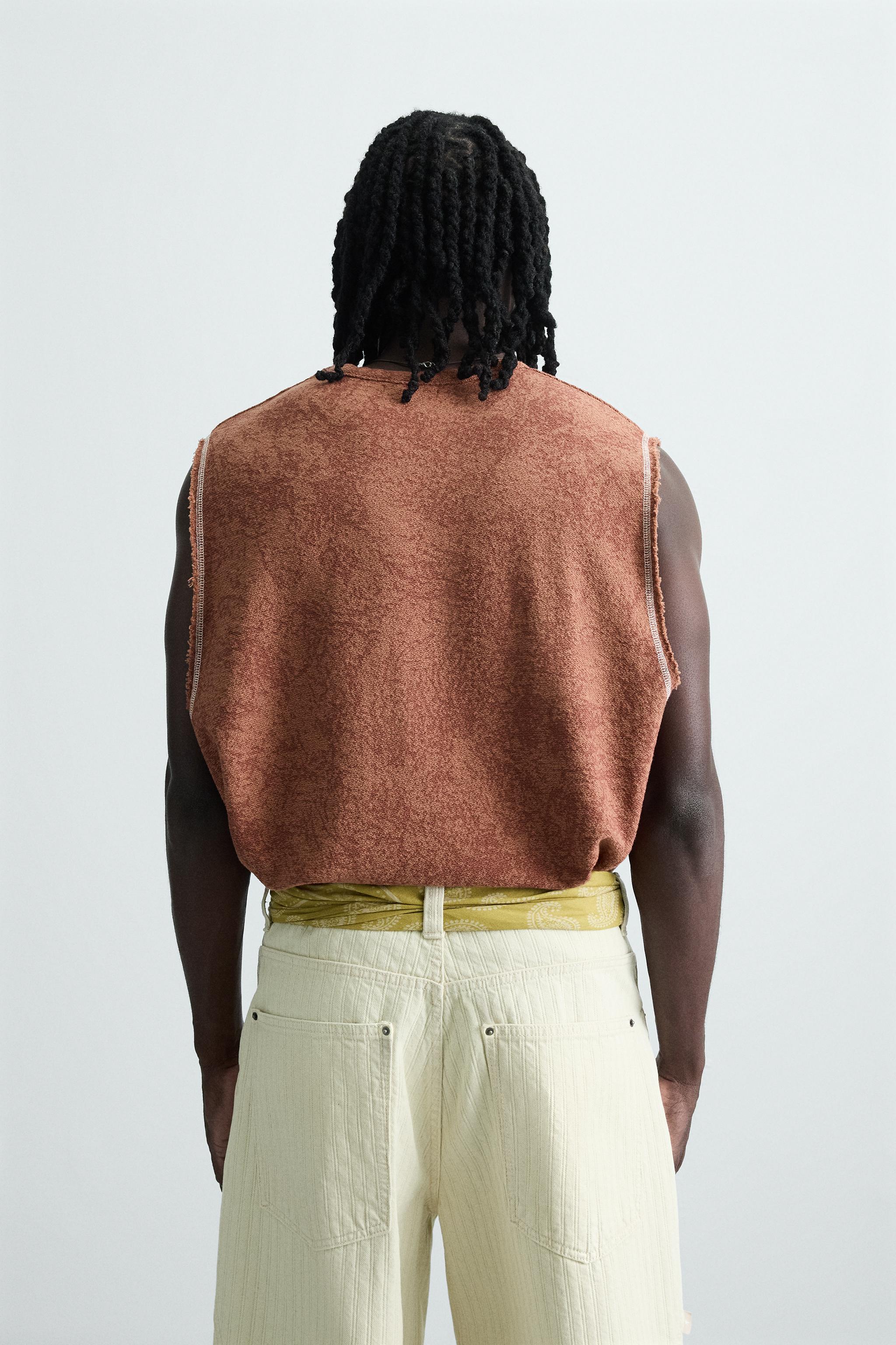 WASHED KNIT TANK TOP